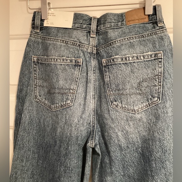American Eagle Relaxed Mom Jeans 0 X-Long - Picture 4 of 11